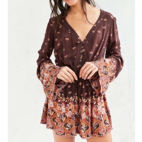 Urban Outfitters Romper BOHO Ecotè - Picture 1 of 13